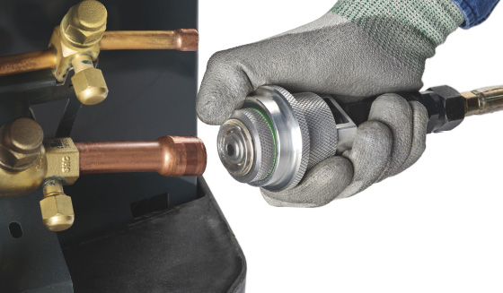 Split System Processing Connector Without the Blowoff :: FasTest Inc.